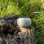 moissanite-wax carved-silver-heavy-ring-top-sandrakernsjewellery