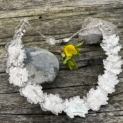 real oak leaf-collar-sterling silver-bobbles-hook -sandrakernsjewellery