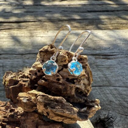 sky blue-topaz-silver-earrings-sandrakernsjewellery